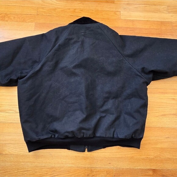 Work bomber canvas coat size XL Outdoor Bronco Corduroy-collar - Picture 6 of 10